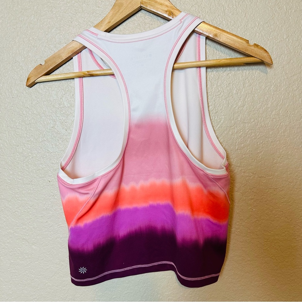 Athleta Shanti Printed Crop Tank in Sea Spray Medium - Picture 5 of 7